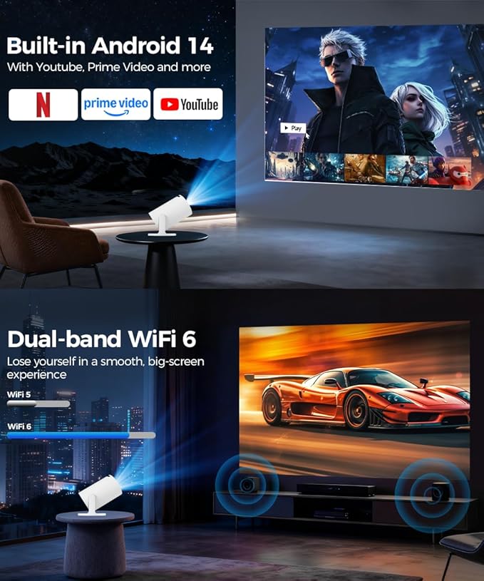Magcubic Mini Smart Projektor 4K