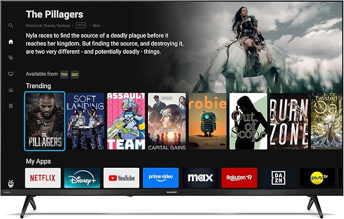 Sharp 40HE3745E – 40" QLED Smart TV Powered by TiVo