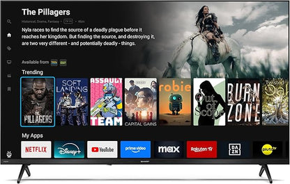 Sharp 40HE3745E – 40" QLED Smart TV Powered by TiVo