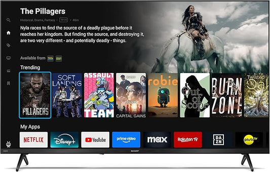 Sharp 40HE3745E – 40" QLED Smart TV Powered by TiVo