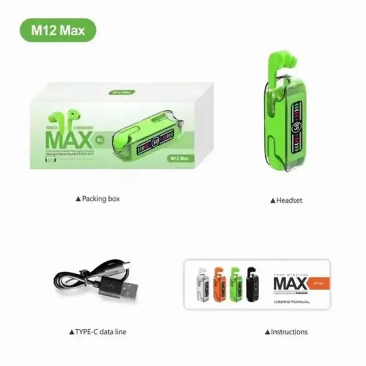 Best Max M12BT Wireless Earbuds – Your Sound, Anywhere!