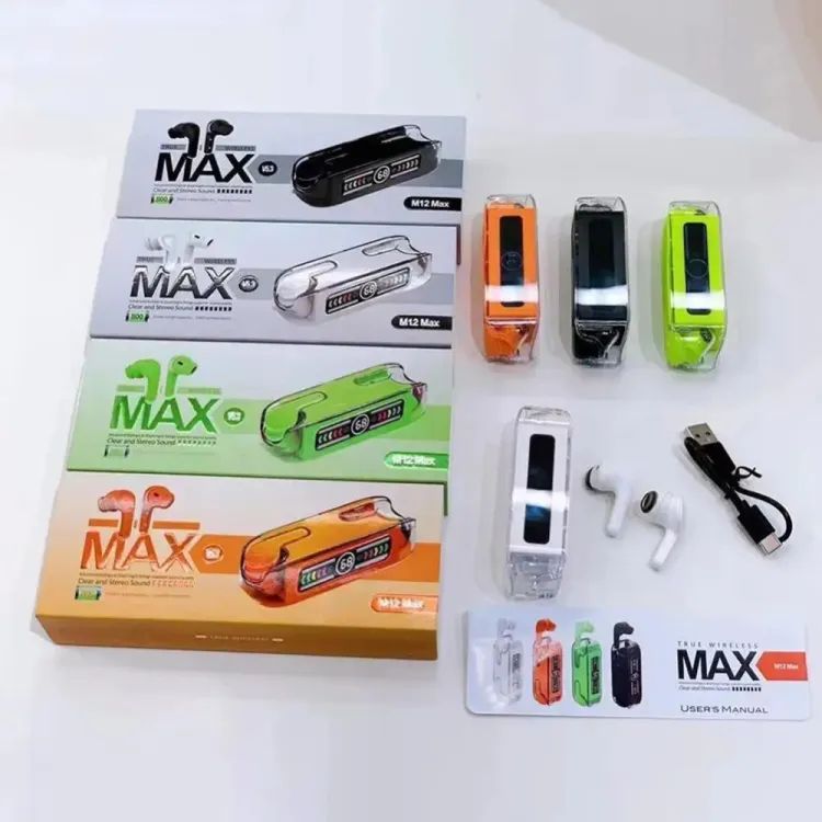 Best Max M12BT Wireless Earbuds – Your Sound, Anywhere!